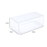 20Pcs Clear Acrylic Model Car Display Case Transparent Toy Car Display Boxes M Thicken