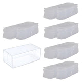 Maxbell 50Pcs 1/64 Scale Model Car Display Case Model Car Exhibition Box Accessories S