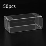 Maxbell 50Pcs 1/64 Scale Model Car Display Case Model Car Exhibition Box Accessories S