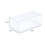 Maxbell 50Pcs 1/64 Scale Model Car Display Case Model Car Exhibition Box Accessories M Thicken