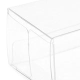 20x PVC Transparent Box Durable 1/64 Car Clear Cases for Toys Cars