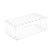 20x PVC Transparent Box Durable 1/64 Car Clear Cases for Toys Cars