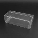 20x PVC Transparent Box Durable 1/64 Car Clear Cases for Toys Cars