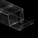 20x PVC Transparent Box Durable 1/64 Car Clear Cases for Toys Cars