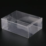 20x PVC Transparent Box Durable 1/64 Car Clear Cases for Toys Cars