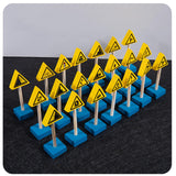 Wood Road Signs Toy for Kindergarten Teaching Props Parent Child Interaction 60pcs