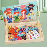 Dress up Jigsaw Puzzles Matching Sorting Toy for Boys Girls Ages 2+ Children