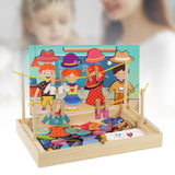 Dress up Jigsaw Puzzles Matching Sorting Toy for Boys Girls Ages 2+ Children