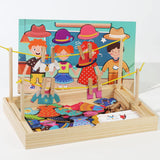 Dress up Jigsaw Puzzles Matching Sorting Toy for Boys Girls Ages 2+ Children