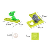 Sliding Dinosaur Puzzle Toy for Birthday Gift Boys and Girls Holiday Present