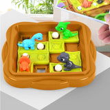 Sliding Dinosaur Puzzle Toy for Birthday Gift Boys and Girls Holiday Present