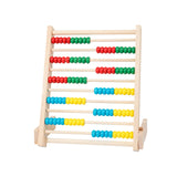 Wooden Abacus 10 Rows Educational Abacus for Kindergarten Kids Kindergartens