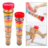 Rainstick Rattle Tube Montessori Baby Rainmaker Toy for Children Kids Babies 30cm