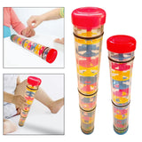 Rainstick Rattle Tube Montessori Baby Rainmaker Toy for Children Kids Babies 30cm