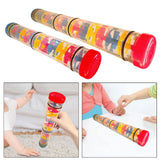 Rainstick Rattle Tube Montessori Baby Rainmaker Toy for Children Kids Babies 30cm