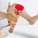 Rainstick Rattle Tube Montessori Baby Rainmaker Toy for Children Kids Babies 30cm