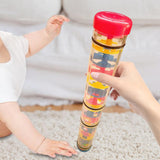 Rainstick Rattle Tube Montessori Baby Rainmaker Toy for Children Kids Babies 40cm