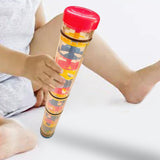 Rainstick Rattle Tube Montessori Baby Rainmaker Toy for Children Kids Babies 40cm