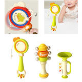 Montessori Baby Muscial Toy Sensory Toy for Boys Girls Infant 3 to 12 Months Drum