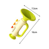 Montessori Baby Muscial Toy Sensory Toy for Boys Girls Infant 3 to 12 Months Trumpet