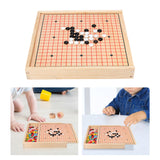 Multifunction Chess Set Party Game Fine Motor Skills Playing Montessori Toy 4 in 1