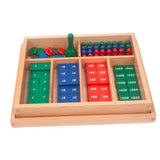 Montessori Stamp Game Classical Counting Baby Boys Girls Early Learning Tool