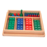 Montessori Stamp Game Classical Counting Baby Boys Girls Early Learning Tool