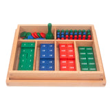 Montessori Stamp Game Classical Counting Baby Boys Girls Early Learning Tool