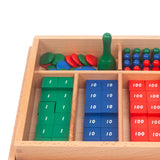 Montessori Stamp Game Classical Counting Baby Boys Girls Early Learning Tool