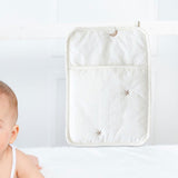 Baby Bedside Hanging Storage Bag Easy Carrying for Pacifiers Diaper A