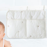 Baby Bedside Hanging Storage Bag Easy Carrying for Pacifiers Diaper B