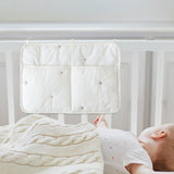 Baby Bedside Hanging Storage Bag Easy Carrying for Pacifiers Diaper B