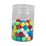 Maxbell 100 Pieces Centimeter Cubes Math Learn Cubes for Ages 4 5 6 7 Years Old Boys Girls