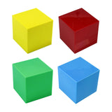 Montessori Math Cube Kindergarten Montessori Toy for Kids Boys Girls Ages 2+ Yellow