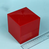 Montessori Math Cube Kindergarten Montessori Toy for Kids Boys Girls Ages 2+ Red