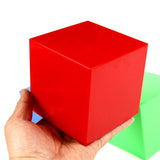 Montessori Math Cube Kindergarten Montessori Toy for Kids Boys Girls Ages 2+ Red