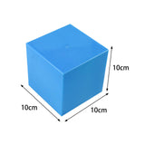 Montessori Math Cube Kindergarten Montessori Toy for Kids Boys Girls Ages 2+ Blue