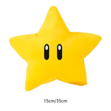 Cute Stuffed Plush Star Living Room Decoration Gifts Cartoon Mario Plush Toy small