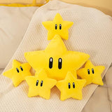 Cute Stuffed Plush Star Living Room Decoration Gifts Cartoon Mario Plush Toy small