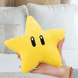 Cute Stuffed Plush Star Living Room Decoration Gifts Cartoon Mario Plush Toy small