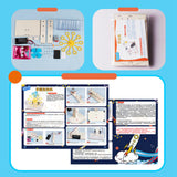 Maxbell Science Set DIY Multi Colors Bubble Making Science Set for Indoor Girls Gift