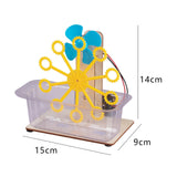 Maxbell Science Set DIY Multi Colors Bubble Making Science Set for Indoor Girls Gift