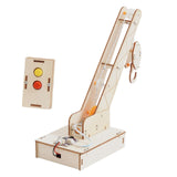 DIY Wooden Science Experiment Kits Crane Toy Puzzles for Kids Students Teens