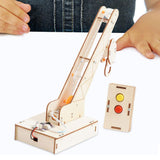 DIY Wooden Science Experiment Kits Crane Toy Puzzles for Kids Students Teens