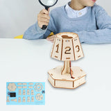 DIY Science Experiments Set Sensory Toy Playing Intelligent Voice Table Lamp