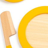 Wooden Toy Plates Dishes Cups Simulation Play Cutlery Plate Set for Children