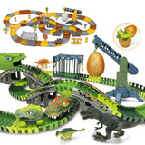 Dinosaur Toy Track for Kids Funny Dinosaur Toys for Boys Girls Toddlers Baby 144 dinosaur track