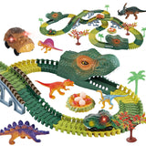 Dinosaur Toy Track for Kids Funny Dinosaur Toys for Boys Girls Toddlers Baby 144 dinosaur track