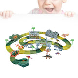 Dinosaur Toy Track for Kids Funny Dinosaur Toys for Boys Girls Toddlers Baby 240 dinosaur track