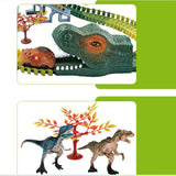 Dinosaur Toy Track for Kids Funny Dinosaur Toys for Boys Girls Toddlers Baby 150 tracks